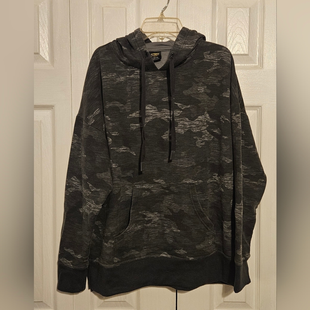 Athletic Works Gray Camo Hoodie